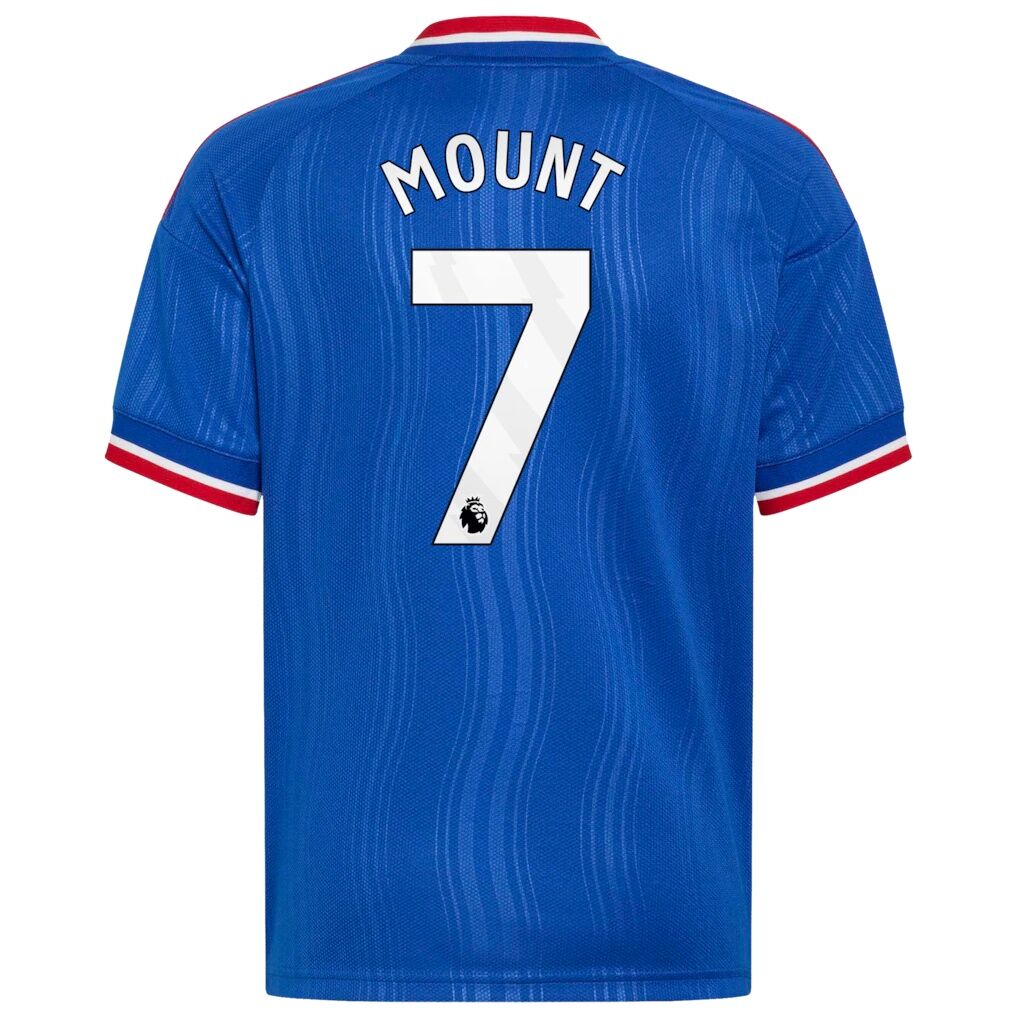 Mason Mount Manchester United adidas Youth 2026/27 Away Replica Jersey - Royal
