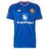 Bruno Fernandes Manchester United adidas 2026/27 Away On-Field Authentic Jersey - - Side View