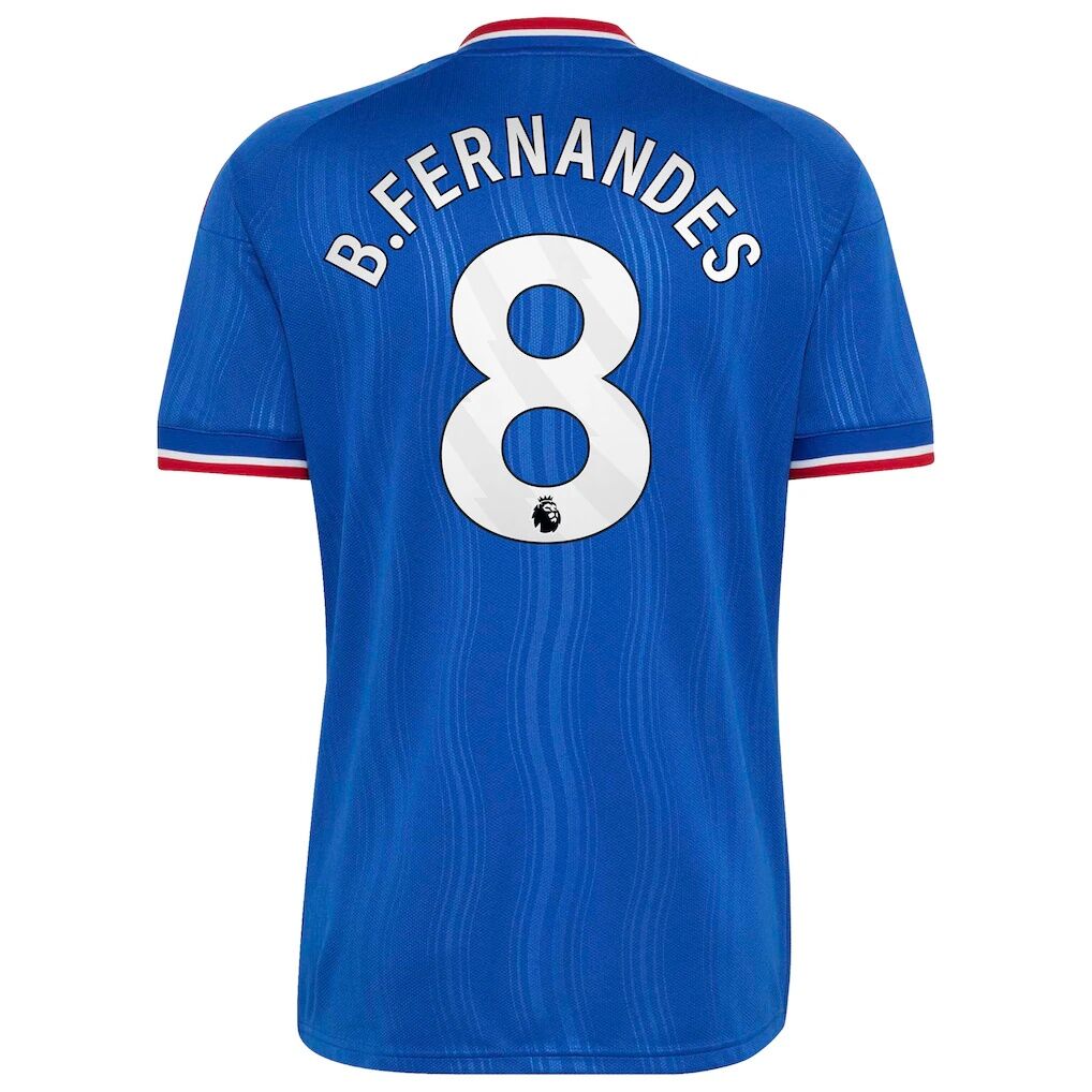Bruno Fernandes Manchester United adidas 2026/27 Away Replica Jersey - Royal