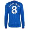 Bruno Fernandes Manchester United adidas 2026/27 Away Replica Long Sleeve Jersey - - Detail View