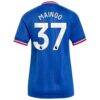 Kobbie Mainoo Manchester United adidas Women's 2026/27 Away Replica Jersey - - Detail View