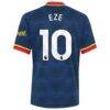 Eberechi Eze Arsenal adidas Youth 2026/27 Away Replica Jersey - Navy - Detail View