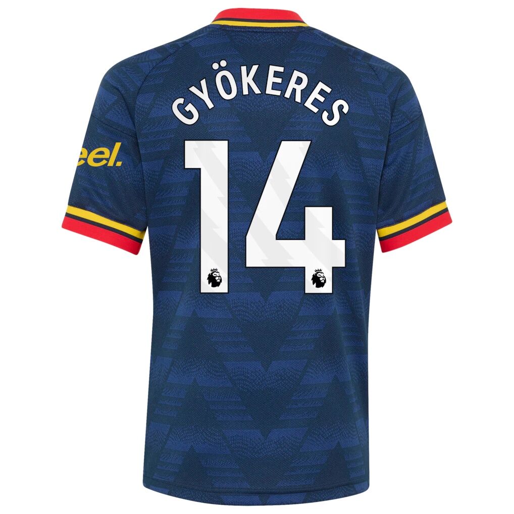 Viktor Gyökeres Arsenal adidas Youth 2026/27 Away Replica Jersey