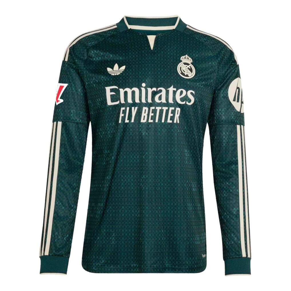 Federico Valverde Real Madrid adidas 2026/27 Away On-Field Authentic Long Sleeve Jersey