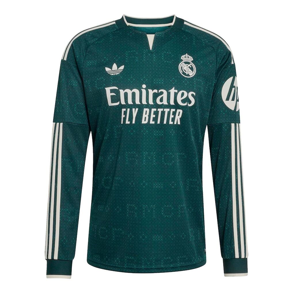Federico Valverde Real Madrid adidas 2026/27 Away Replica Long Sleeve Jersey