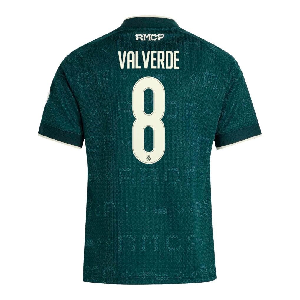 Federico Valverde Real Madrid adidas Youth 2026/27 Away Replica Jersey