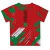 Portugal National Team Vive La Fete Toddler Paint Brush T-Shirt - Red - Detail View
