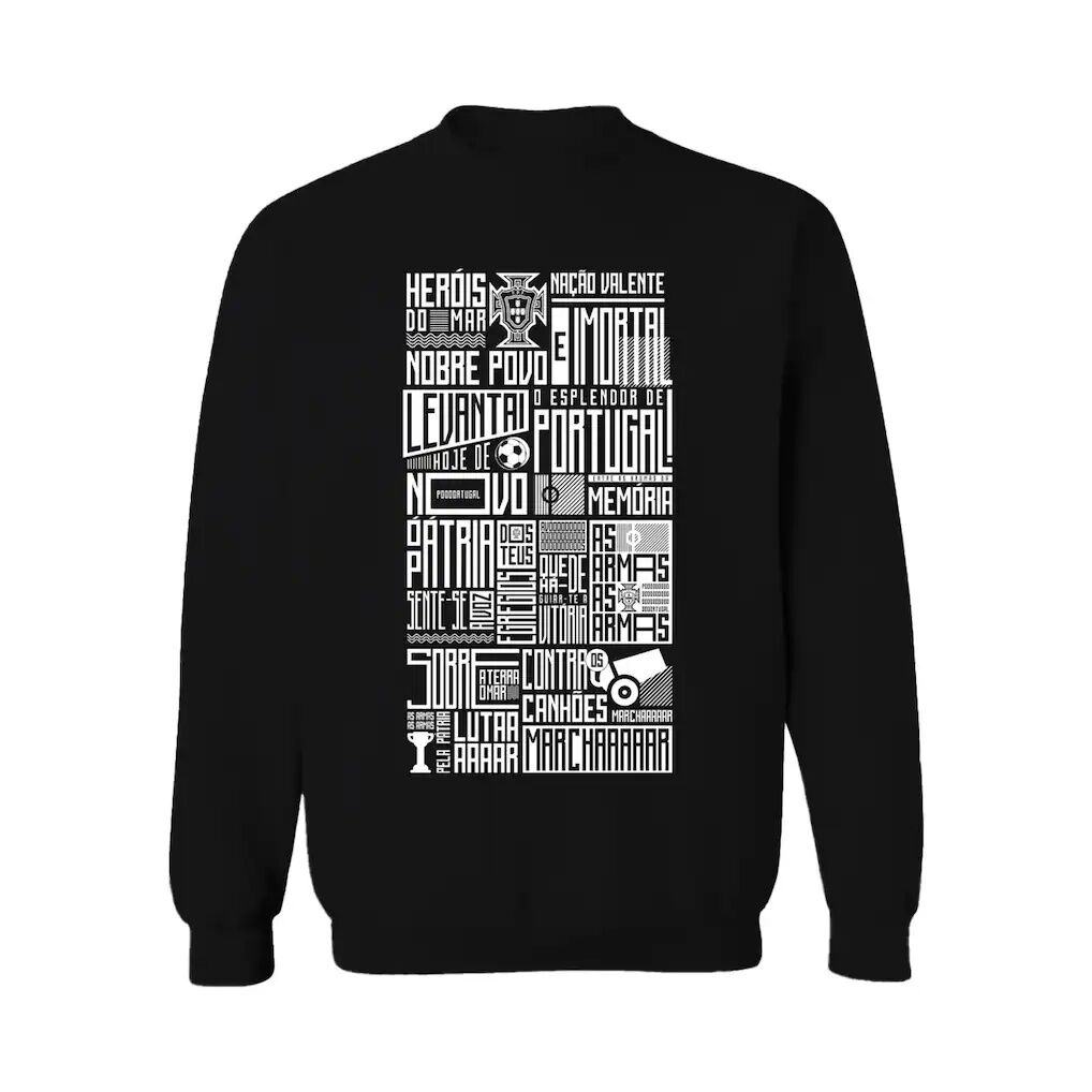 Portugal National Team Vive La Fete Women's Word Graphic Sweatshirt