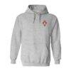 Portugal National Team Vive La Fete Women's Impressions Artwork Hoodie - Gray - Side View