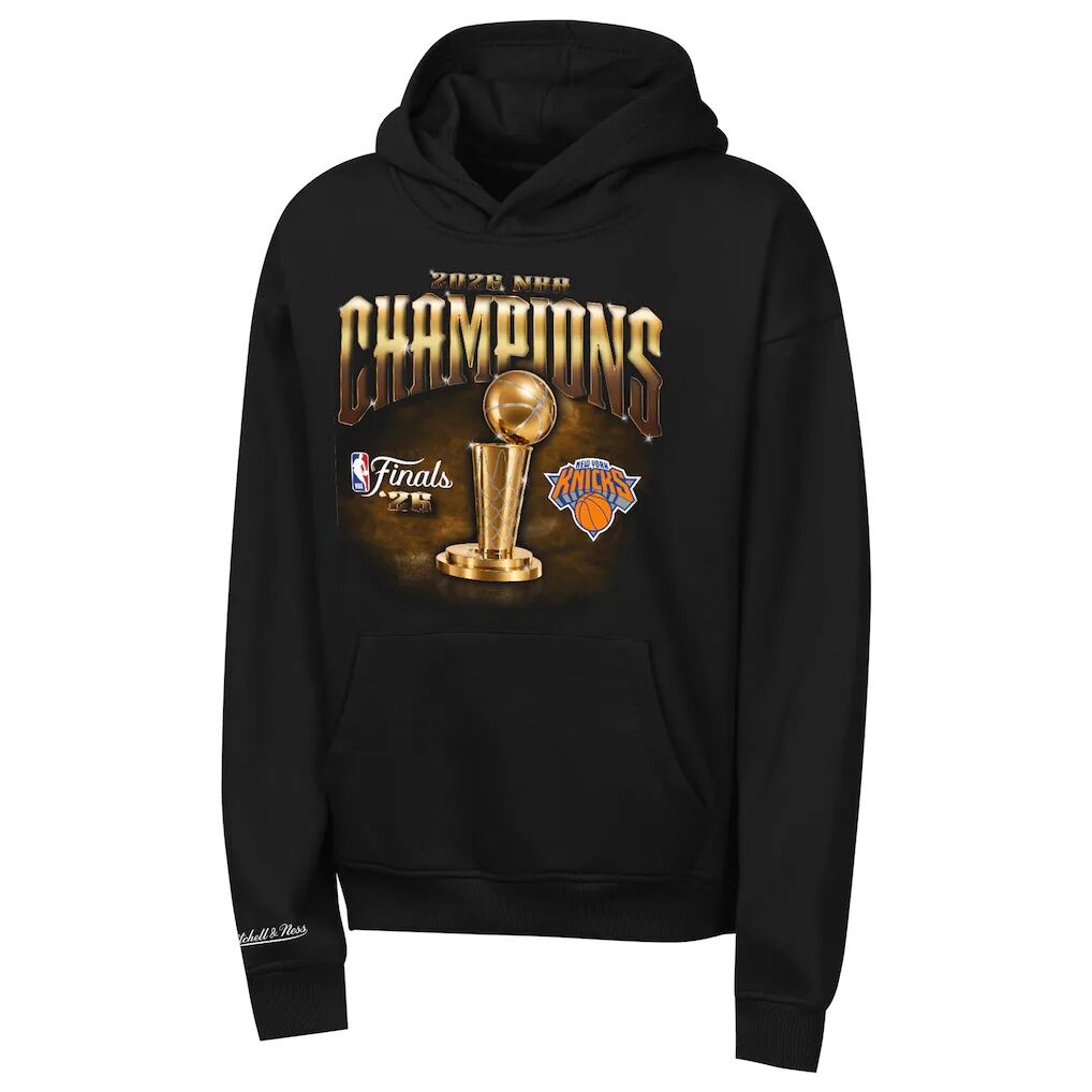 New York Knicks Mitchell & Ness Youth 2026 NBA Finals Champions Hoodie