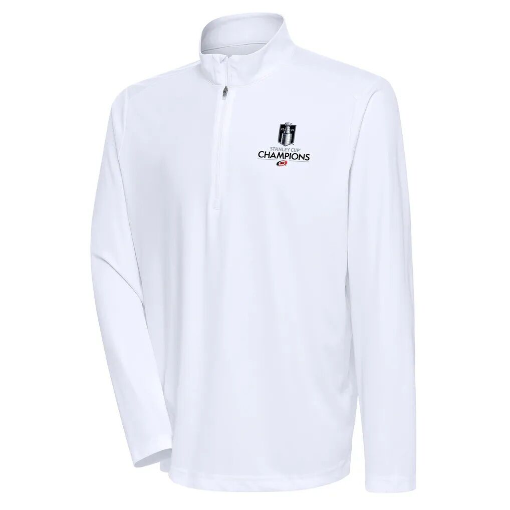 Carolina Hurricanes Antigua 2026 Stanley Cup Champions Statement Quarter-Zip Pullover