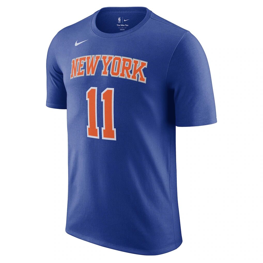 Jalen Brunson New York Knicks Nike Unisex Name & Number T-Shirt – Icon Edition