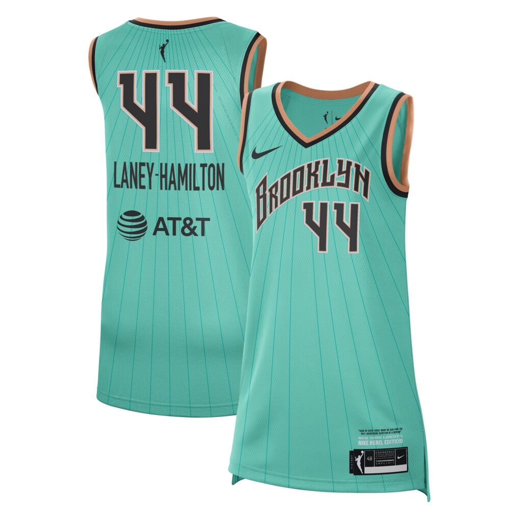 Betnijah Laney-Hamilton New York Liberty Nike Unisex Victory Jersey - Rebel Edition - Mint