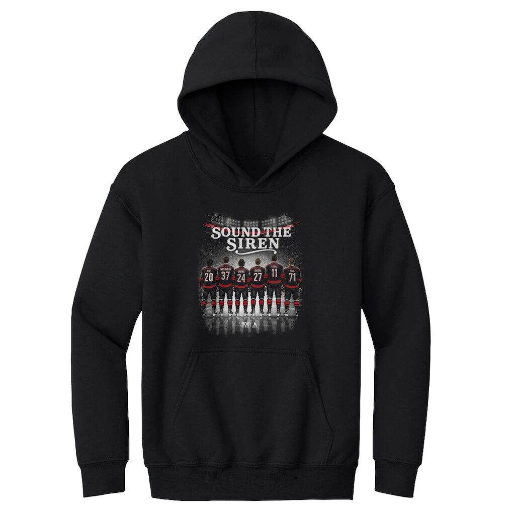 Multiplayer Carolina Hurricanes 500 Level Youth Sound the Siren Hoodie