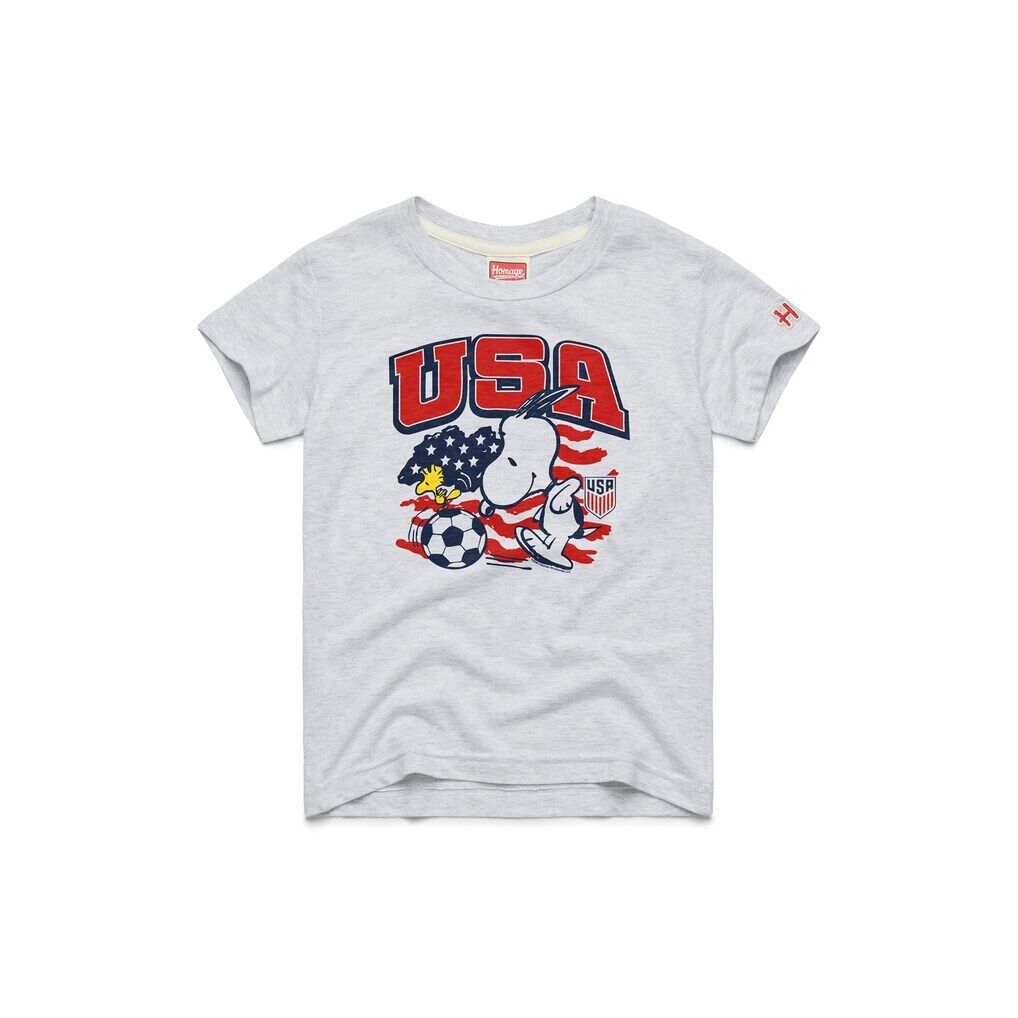 USMNT Homage Youth Peanuts Snoopy Tri-Blend T-Shirt