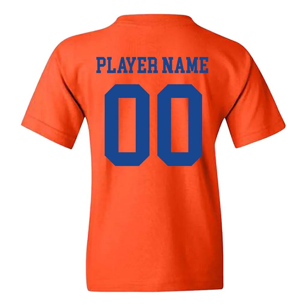 Boise State Broncos Youth NIL Pick-A-Player Football Shirsey T-Shirt