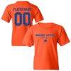 Boise State Broncos Youth NIL Pick-A-Player Football Shirsey T-Shirt - Orange - Front View
