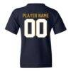 FIU Panthers Youth NIL Pick-A-Player Football Shirsey T-Shirt - Navy - Detail View