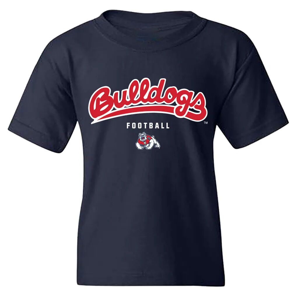 Fresno State Bulldogs Youth NIL Pick-A-Player Football Shirsey T-Shirt