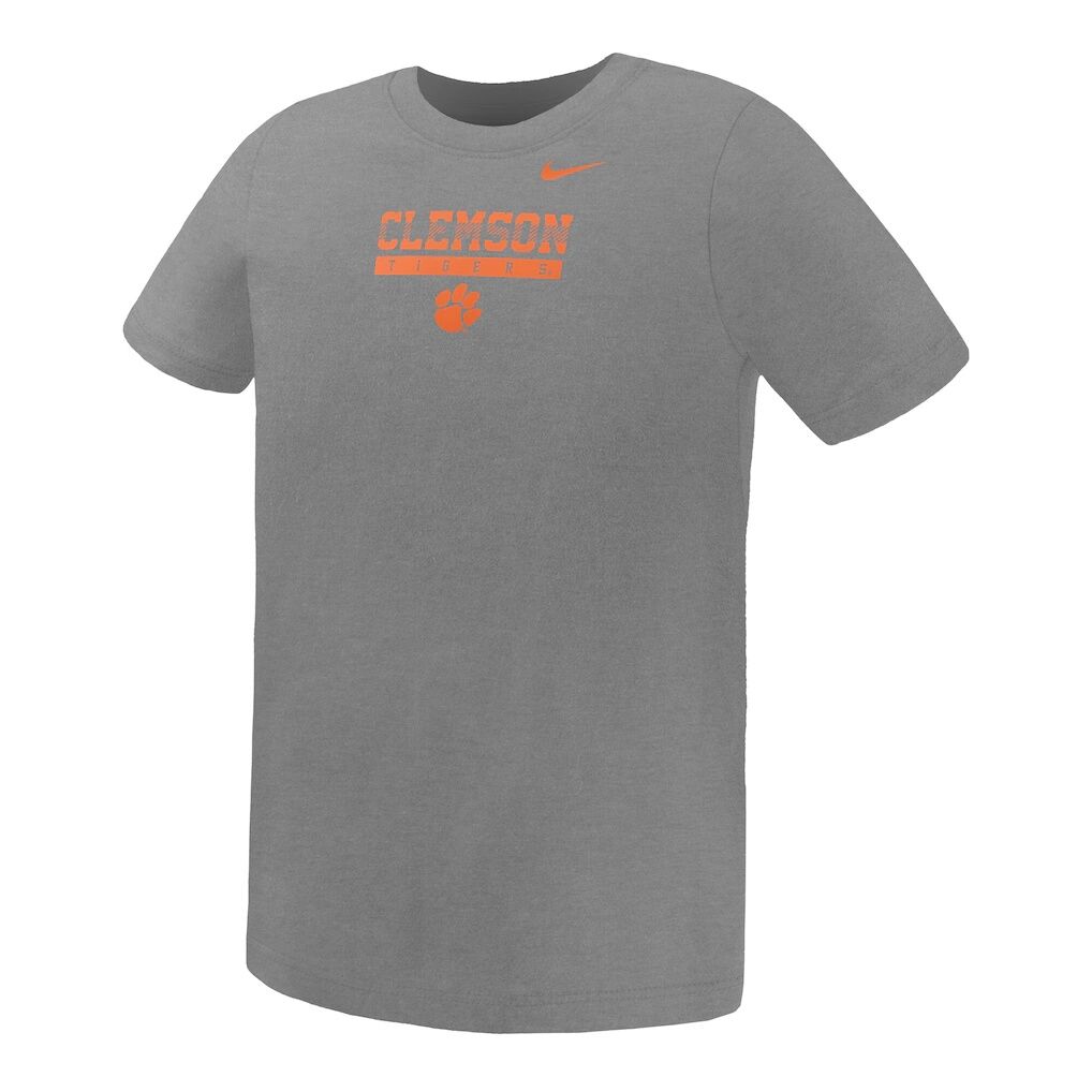 Clemson Tigers Nike Preschool Name Bar Legend Dri-FIT T-Shirt