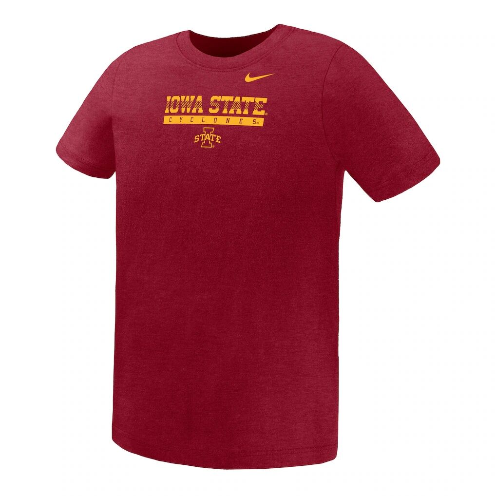 Iowa State Cyclones Nike Preschool Name Bar Legend Dri-FIT T-Shirt - Cardinal