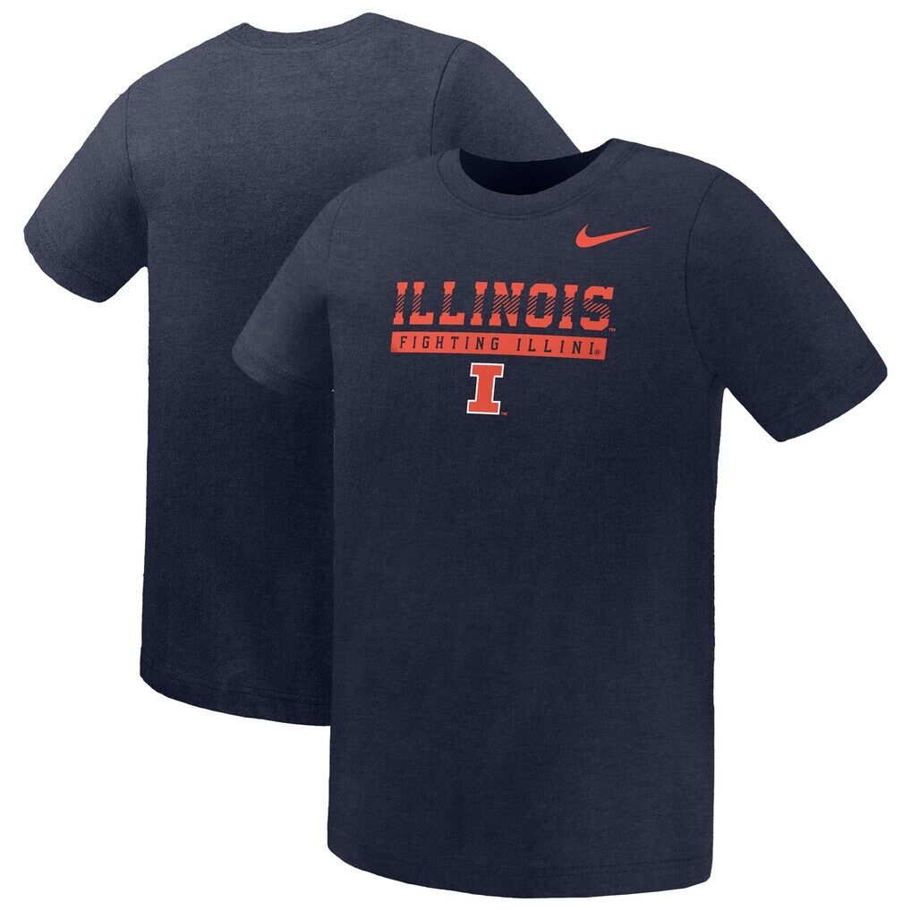 Illinois Fighting Illini Nike Preschool Name Bar Legend Dri-FIT T-Shirt