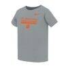 Clemson Tigers Nike Toddler Name Bar Legend Dri-FIT T-Shirt - Gray - Front View