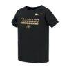 Colorado Buffaloes Nike Toddler Name Bar Legend Dri-FIT T-Shirt - Black - Front View