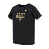 Army Black Knights Nike Toddler Name Bar Legend Dri-FIT T-Shirt - Black - Front View
