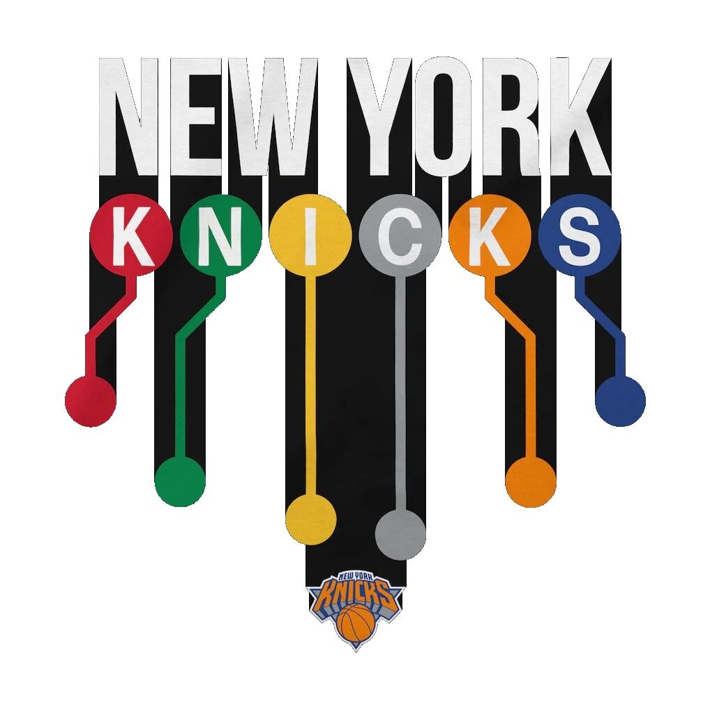 New York Knicks Stadium Essentials Youth Subway Lines T-Shirt