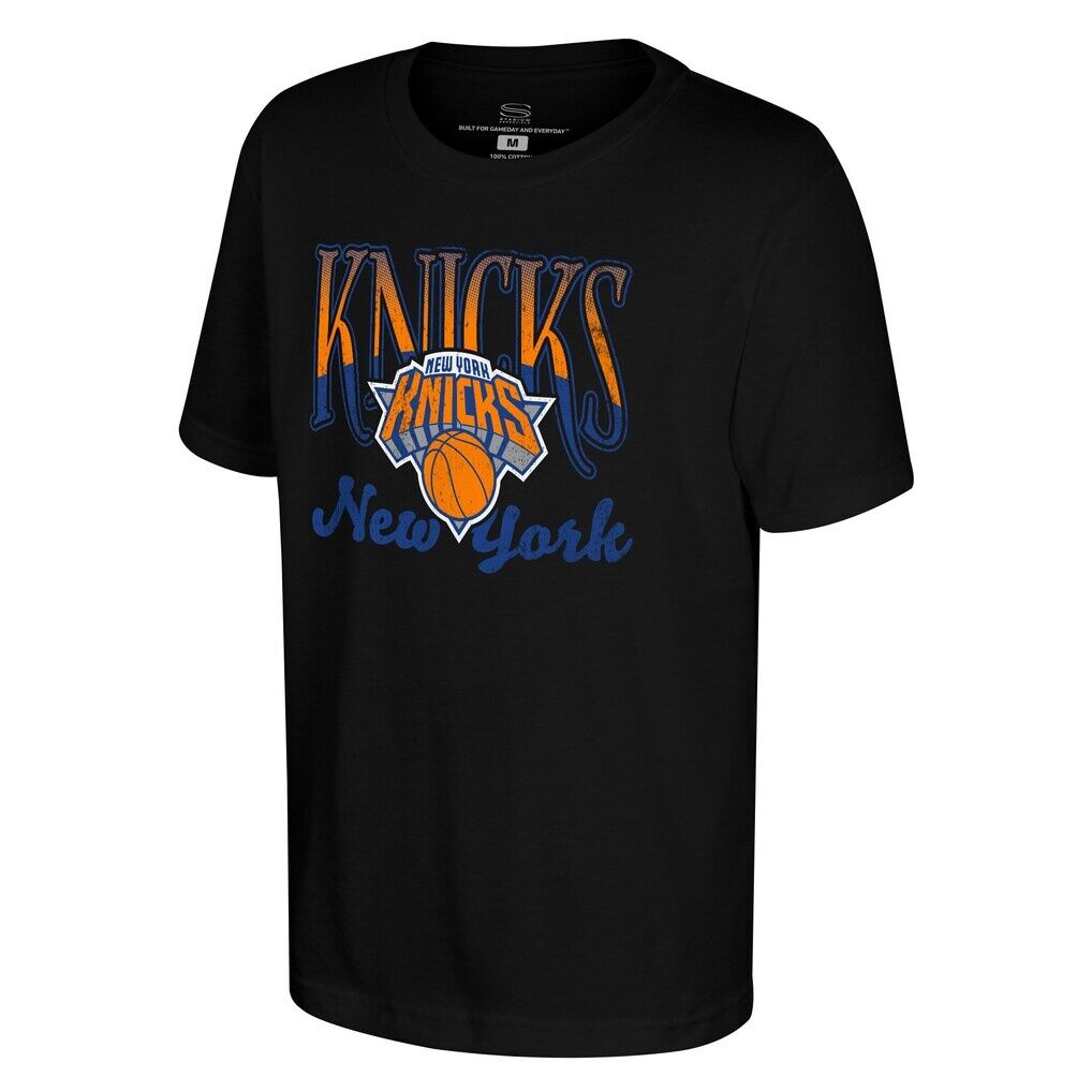 New York Knicks Stadium Essentials Youth Sky High T-Shirt