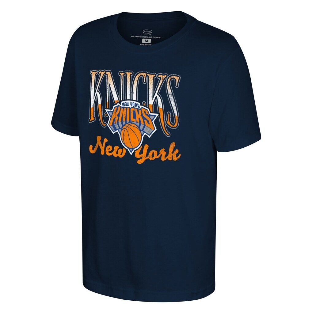 New York Knicks Stadium Essentials Youth Sky High T-Shirt