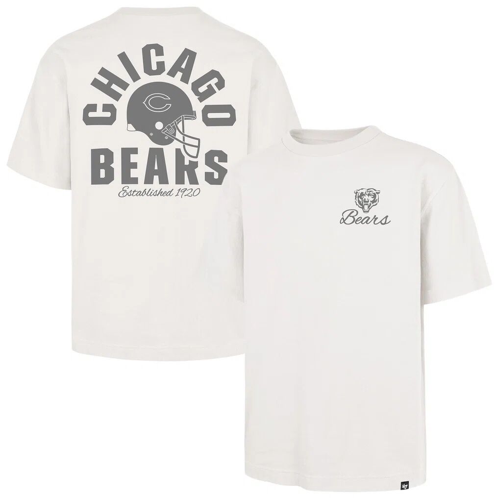 Chicago Bears '47 Photon Dust Foundation T-Shirt - Off White