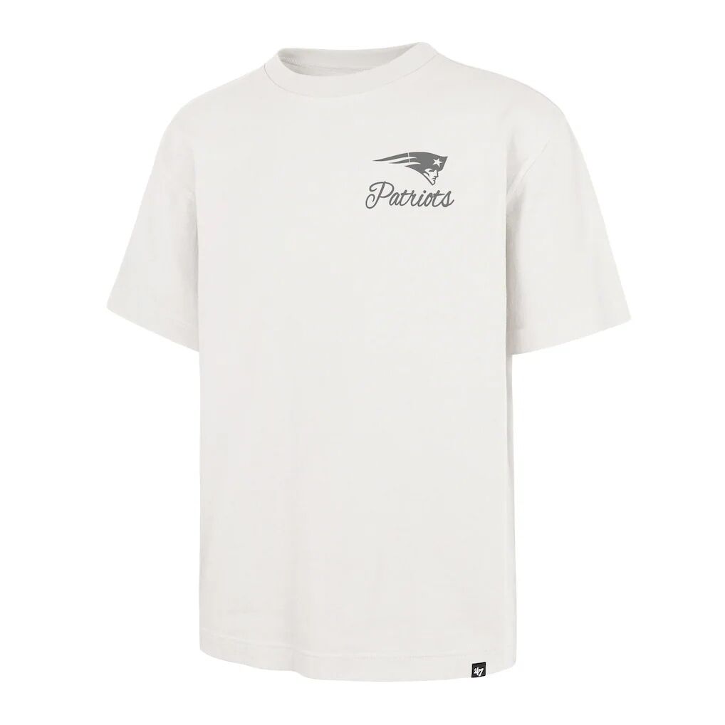 New England Patriots '47 Photon Dust Foundation T-Shirt - Off White