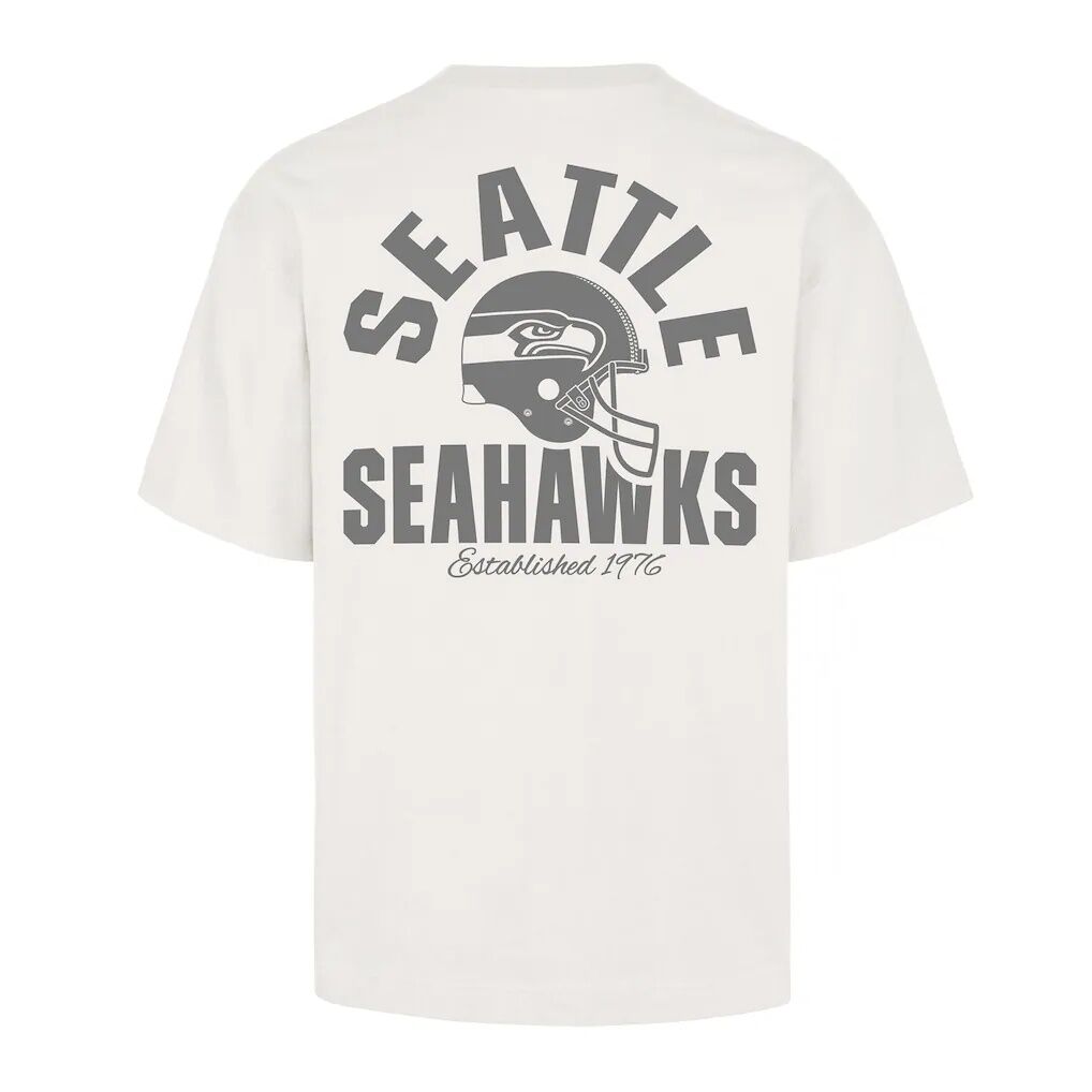 Seattle Seahawks '47 Photon Dust Foundation T-Shirt - Off White