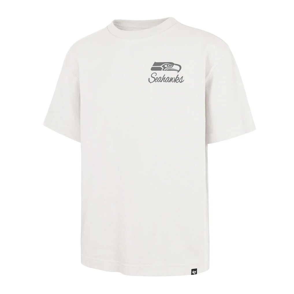 Seattle Seahawks '47 Photon Dust Foundation T-Shirt - Off White
