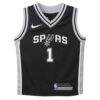 Victor Wembanyama San Antonio Spurs Nike Infant Swingman Jersey - Black - Front View