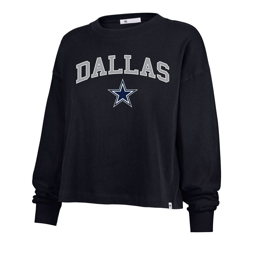 Dallas Cowboys '47 Women's Plus Size Sydney Arch Game T-Shirt