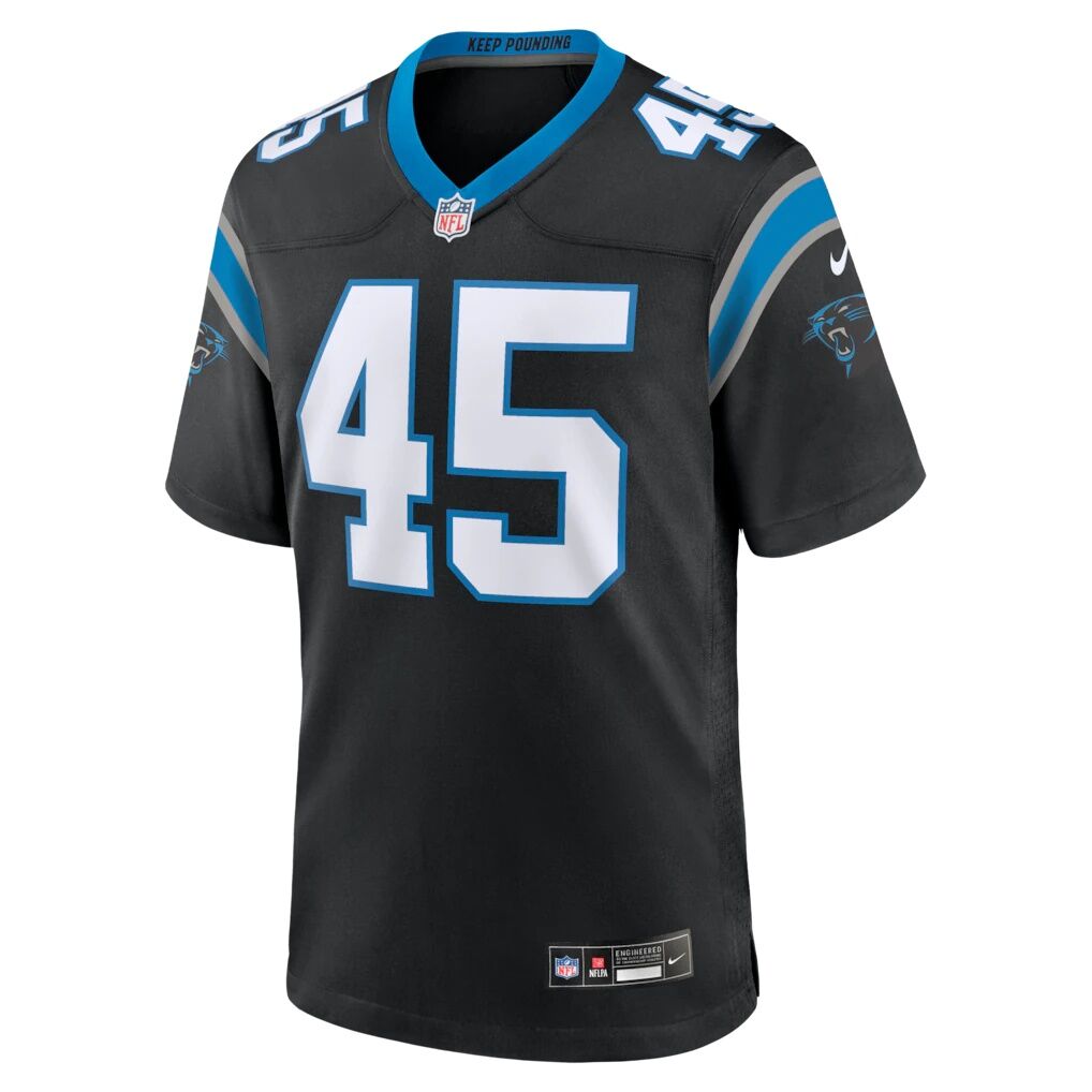 Maema Njongmeta Carolina Panthers Nike Game Jersey