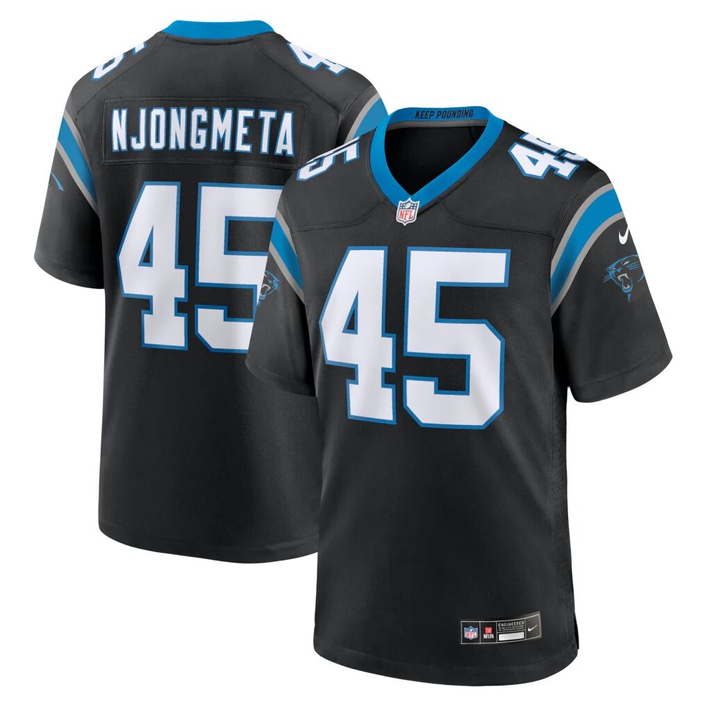 Maema Njongmeta Carolina Panthers Nike Game Jersey