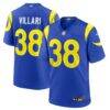 Dan Villari Los Angeles Rams Nike Game Jersey - - Front View