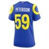 Darryl Peterson Los Angeles Rams Nike Women's Team Game Jersey - - Detail View