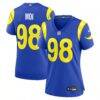 Jaxson Moi Los Angeles Rams Nike Women's Team Game Jersey - - Front View