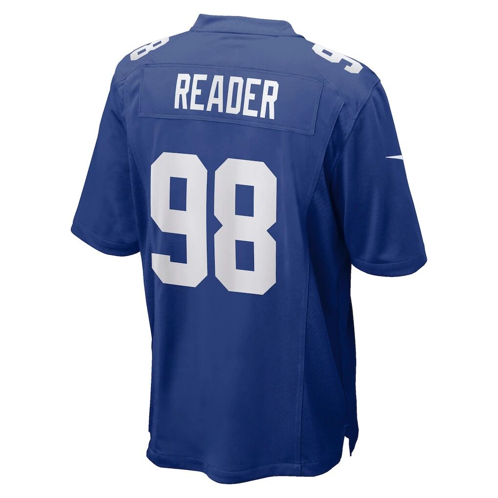 D.J. Reader New York Giants Nike Game Jersey - Royal