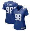 D.J. Reader New York Giants Nike Women's Team Game Jersey - - Front View