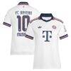 Jamal Musiala Bayern Munich adidas Women's 2026/27 Away Replica Jersey - White - Front View