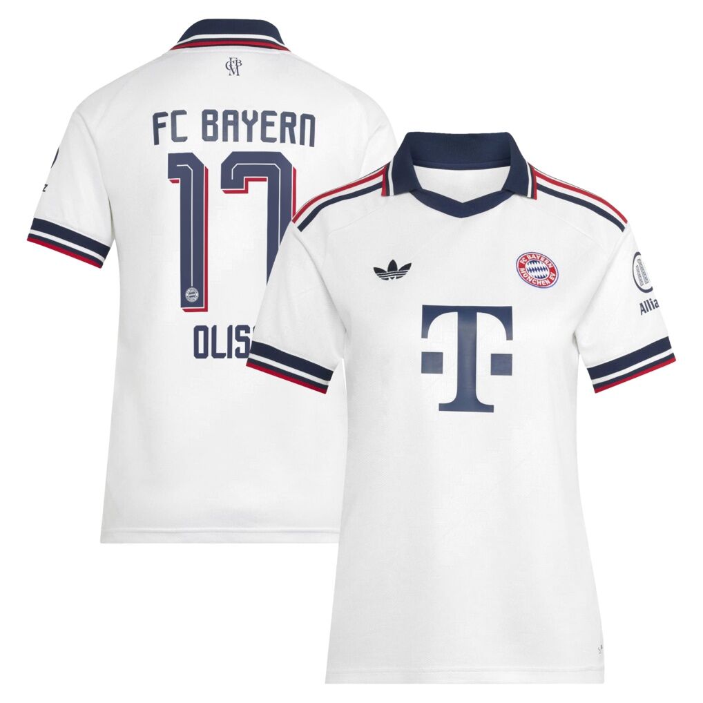 Michael Olise Bayern Munich adidas Women's 2026/27 Away Replica Jersey