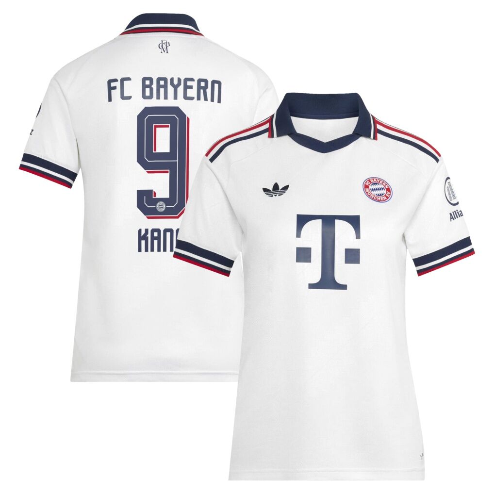 Harry Kane Bayern Munich adidas Women's 2026/27 Away Replica Jersey