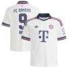 Harry Kane Bayern Munich adidas Youth 2026/27 Away Replica Jersey - White - Front View