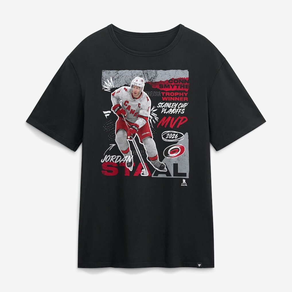 Jordan Staal Carolina Hurricanes 2026 Conn Smythe Trophy T-Shirt